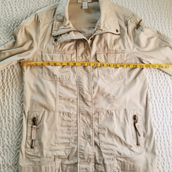 Style & Co. Stretchy Utility Jacket - Picture 7 of 8